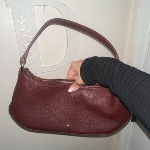 JW Pei Burgundy Shoulder Bag
